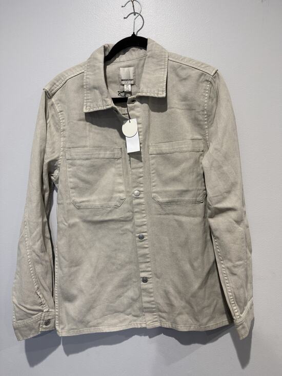 Industry Republic Clothing Other - Unisex Industry Republic Clothing Taupe Denim Jacket Button Up Cotton Utility S